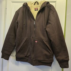 Wrangler Dark Brown Hooded Jacket
